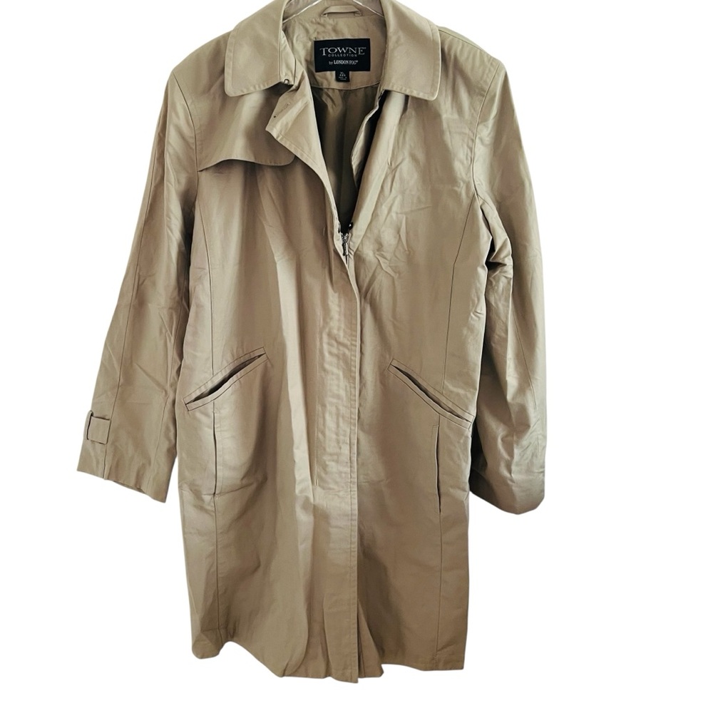 London Fog Women's Beige Trench Coat